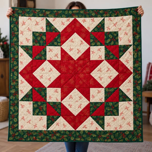90% Off Holiday Wishes Quilt Pattern