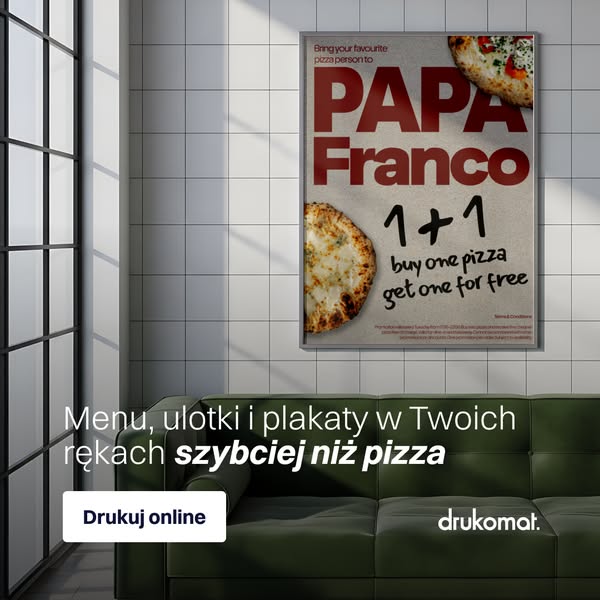 Menu, ulotki i plakaty dla HoReCa