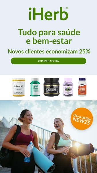 25% OFF na sua primeira encomenda