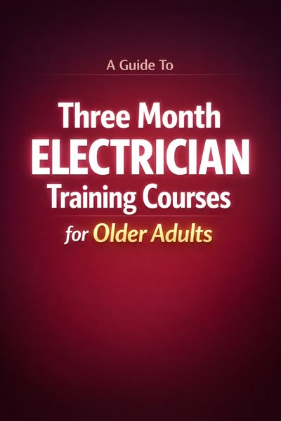Three month electrician training courses for older adults
