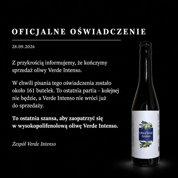 Ostatnie Butelki Verde Intenso