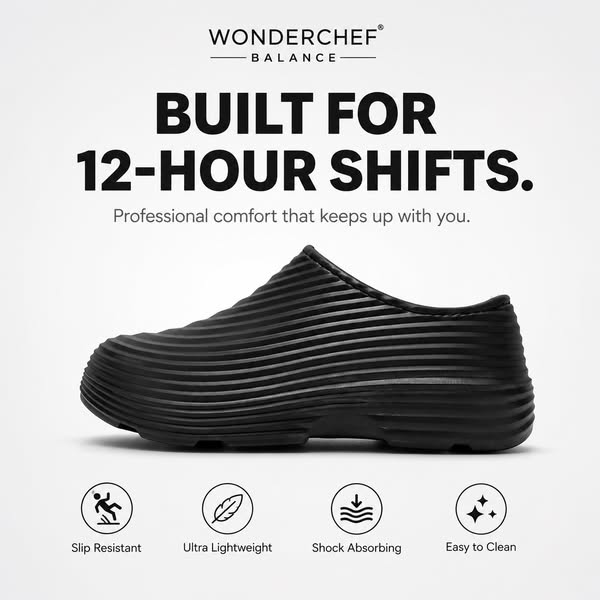 CHEF SHOES EXTRA 10% OFF Use code: WOND10