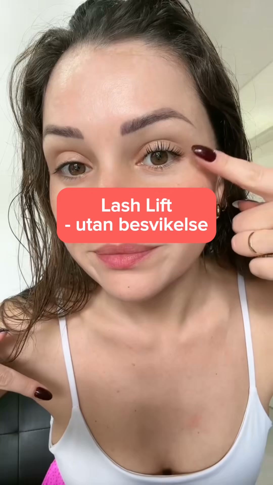 Lash Lift utan salongspris