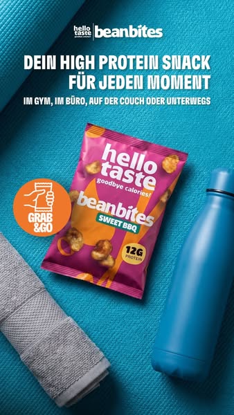 Neu: beanbites – Bohnen-Snack