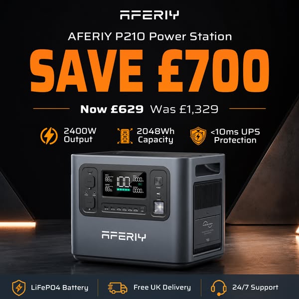 Save £700 on the AFERIY P210