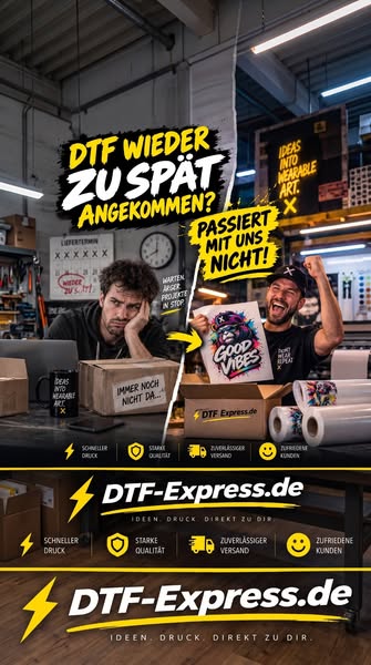 Heute gedruckt & versandt