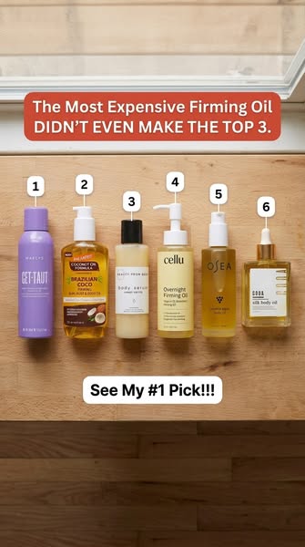 Body Firming Oils Compared: Sagging, Cellulite, Loose Skin