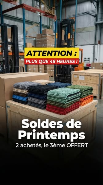 Finis les pattes sales