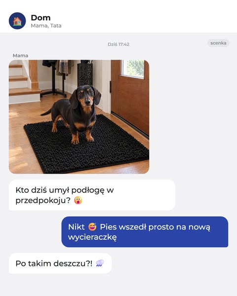 „Kto umył podłogę?” Nikt. I nie musiał.