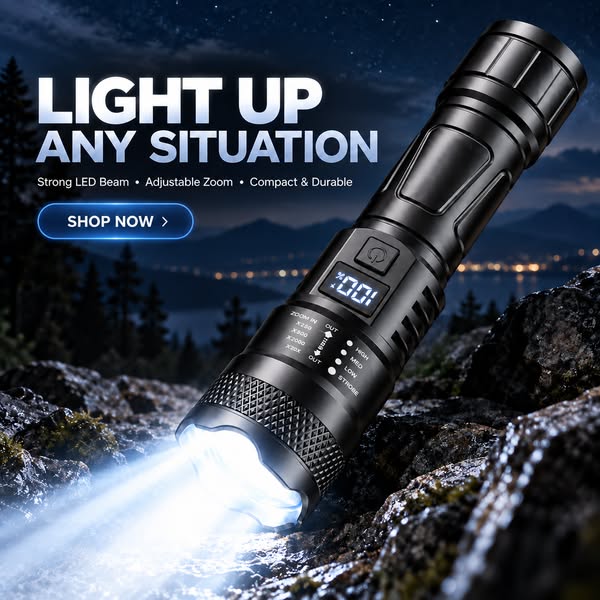 Bright Light. Compact Design. Ready for Anywhere.