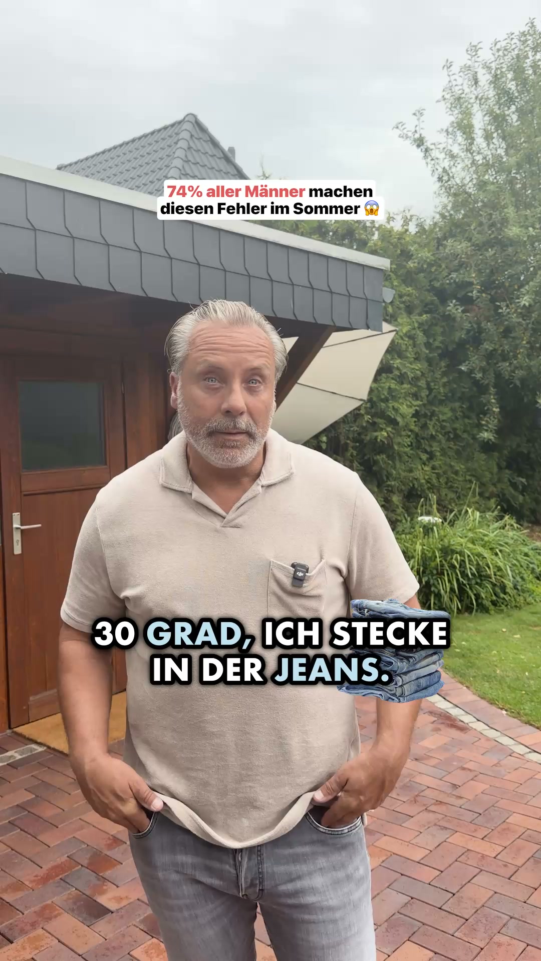 Sommerlich leicht - die Papas Shorts Flex Chino