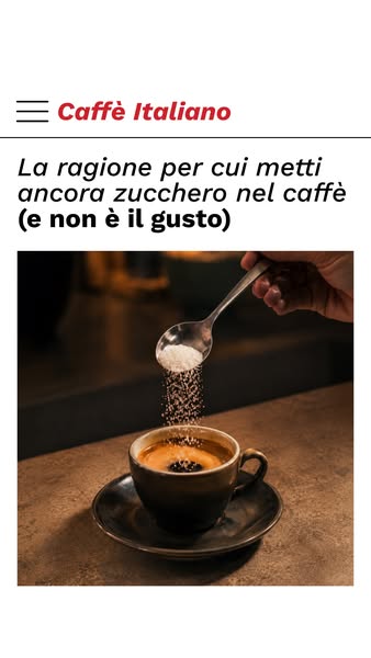 La verità che da italiano avrei voluto sapere prima