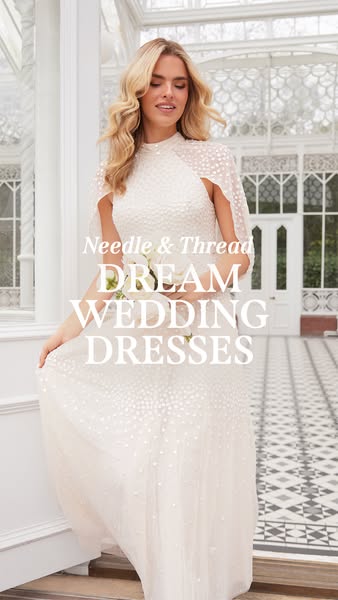 "I cannot wait to wear this on my Wedding Day!” - N&T Brides
