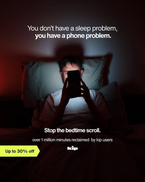 Stop the bedtime scroll