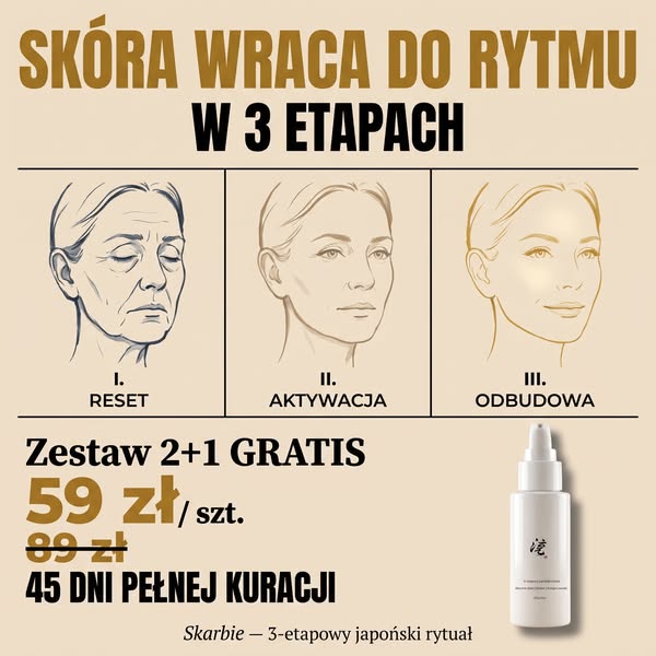 Japoński rytuał, który naprawia skórę - 2+1 gratis