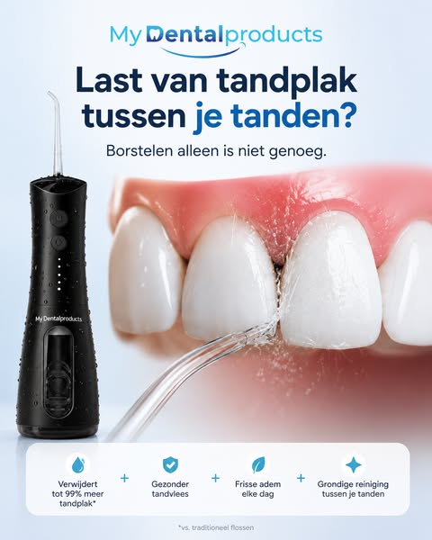 Waterflosser + Whitestrips — Complete Whitening Bundel