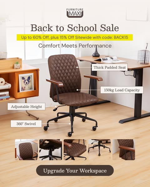 The Office Chair That Looks Like Furniture