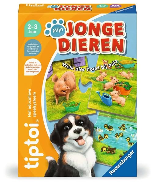 Tiptoi - Mijn Jonge Dieren
