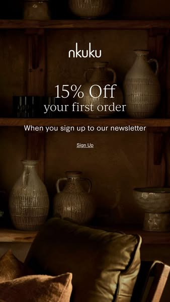 15% Off Your First Order