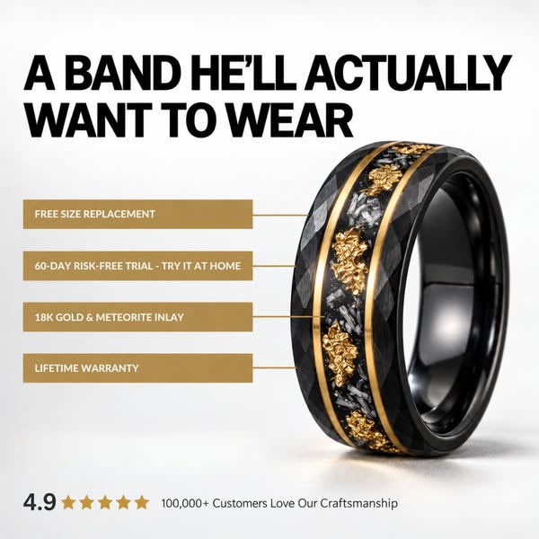 Built by Hand. A Ring Like No Other.