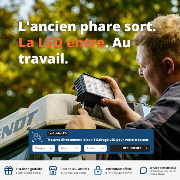 L'ancien sort, la LED entre