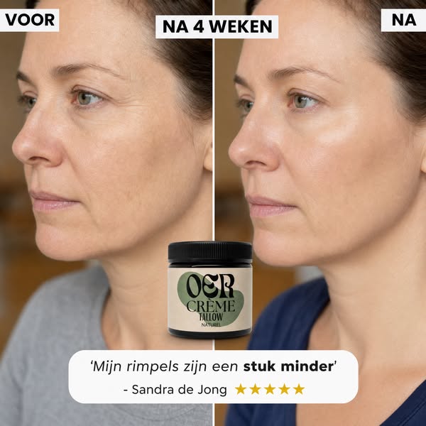 Vaarwel rimpels. Hallo krachtige Oerhuid!