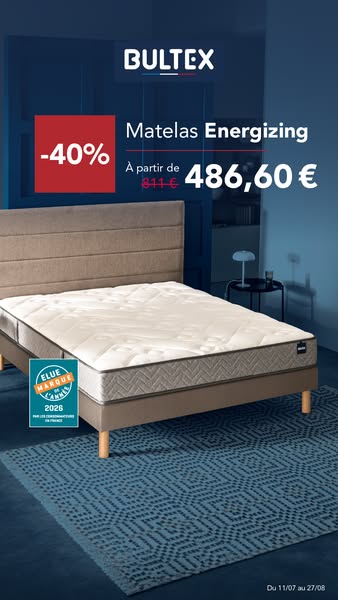 Matelas à -40%