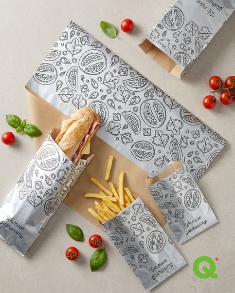 Papel antigrasa Silver Kraft