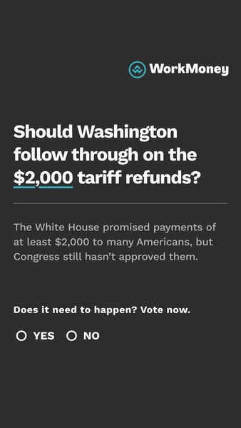 $2,000 Tariff Checks