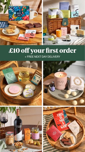 £10 off your first order