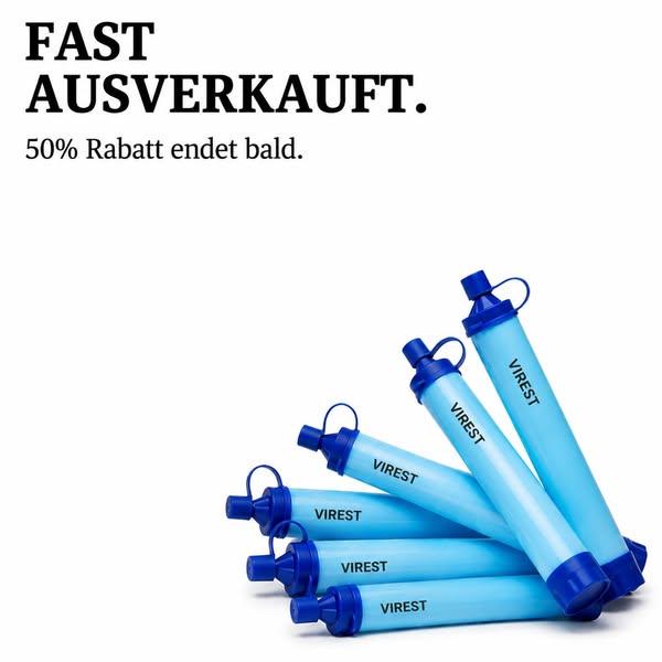 Heute: 50 % Rabatt + kostenloser Versand