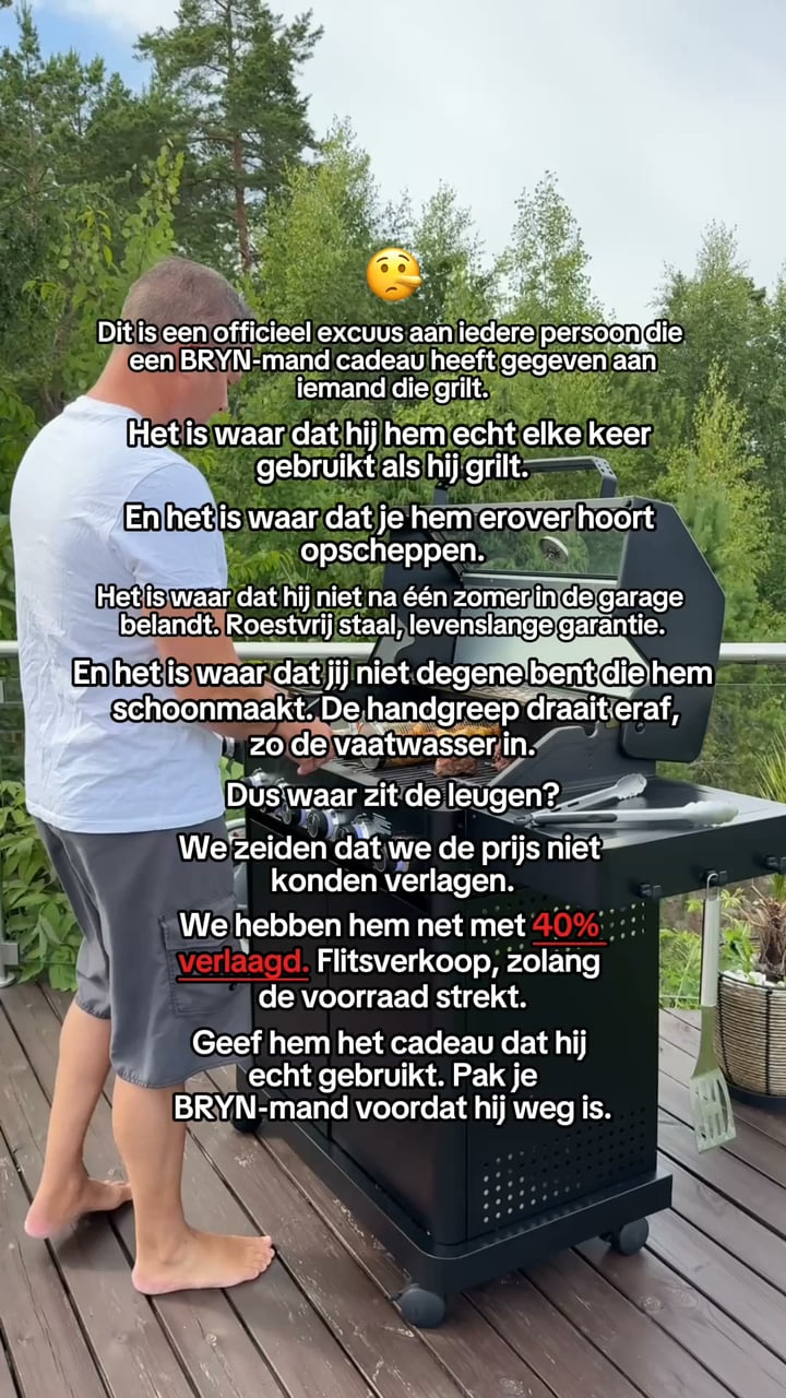 Het cadeau dat hij echt gebruikt – 40% korting