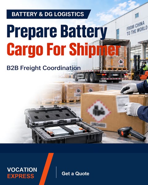 Lithium Battery Shipping from China