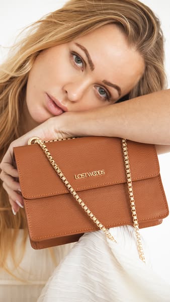 Handbags made from plants, not plastic