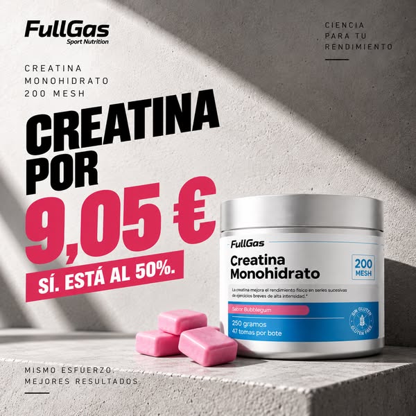 Creatina Bubblegum al 50%
