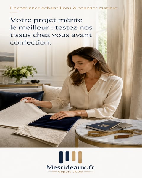 Vos rideaux, vraiment sur mesure