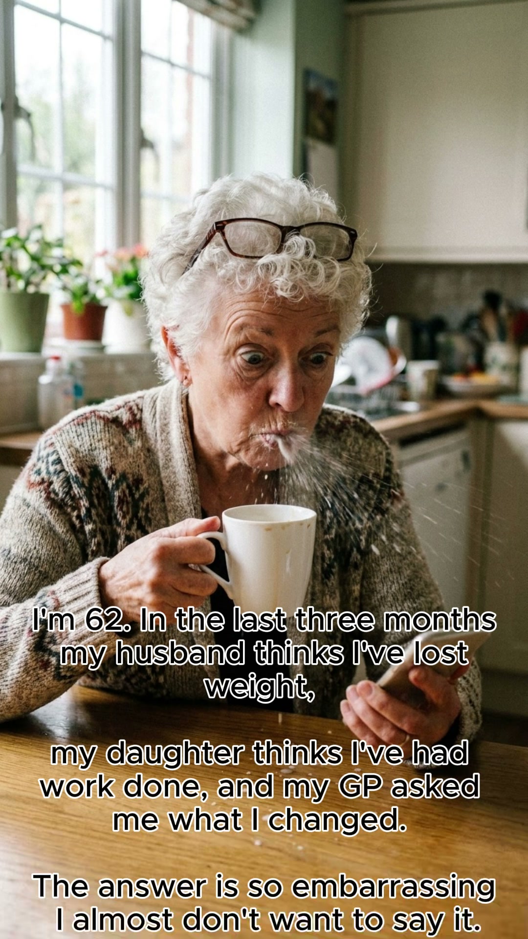 “Have you lost weight?”