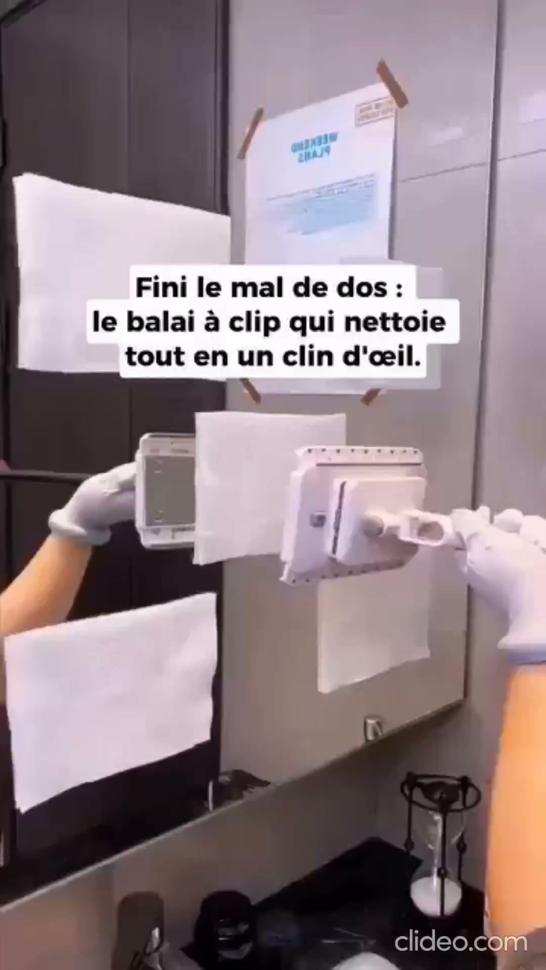 Le balai qui simplifie votre ménage