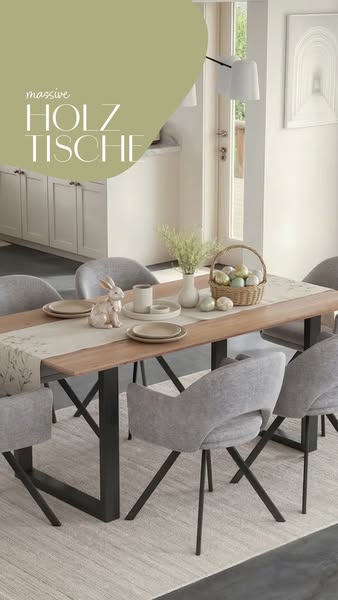 Ein Tisch fürs Leben.