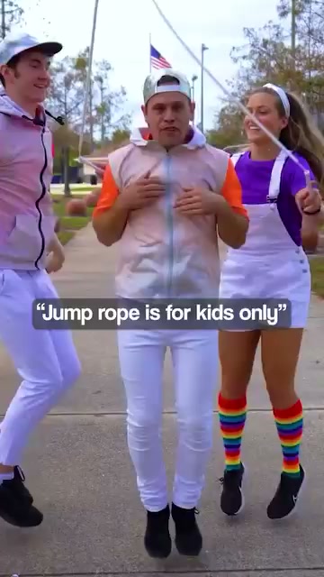 Fun Fact: Jump Rope Beats Running.