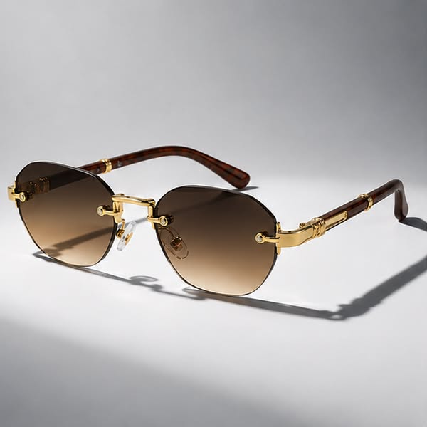 Cannes Gradient Rimless Sunglasses Collection