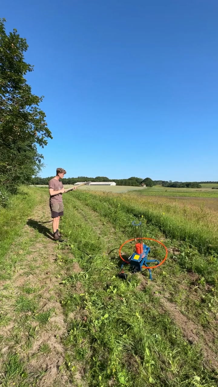 KUN 2999,- For en automatisk lerdue kastemaskine!