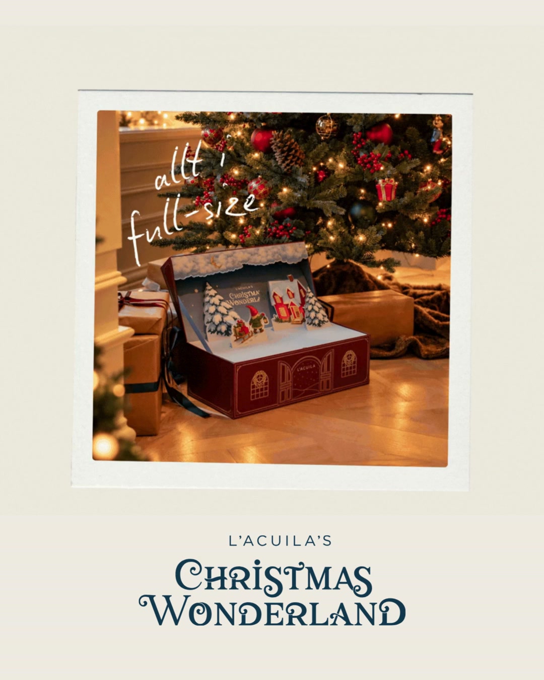 L'Acuilas julkalender är här