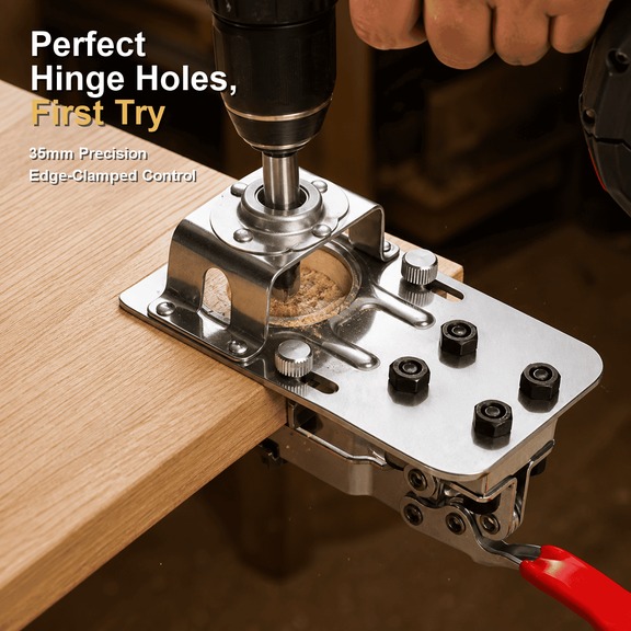 Get the Hinge Holes in Line