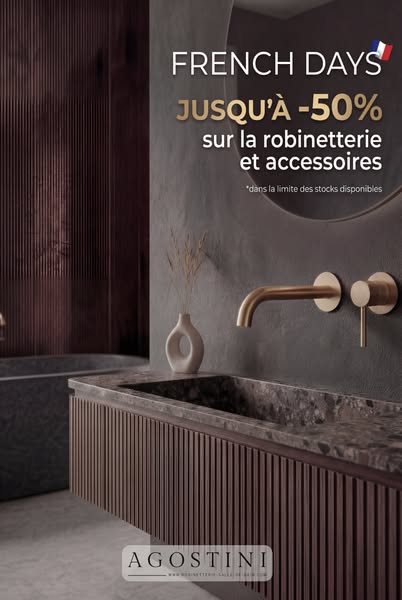 FRENCH DAYS Jusqu'à -50%