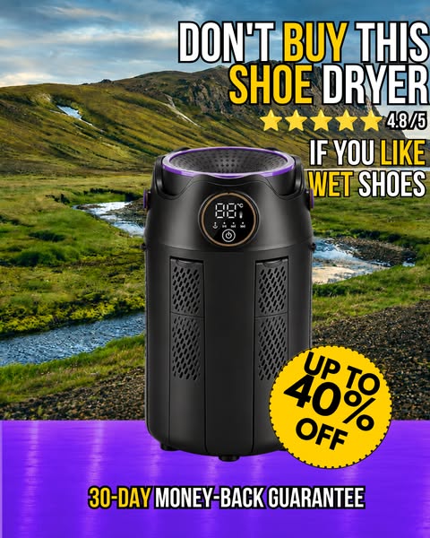 Dry Shoes, No Matter How Many Times It Rains