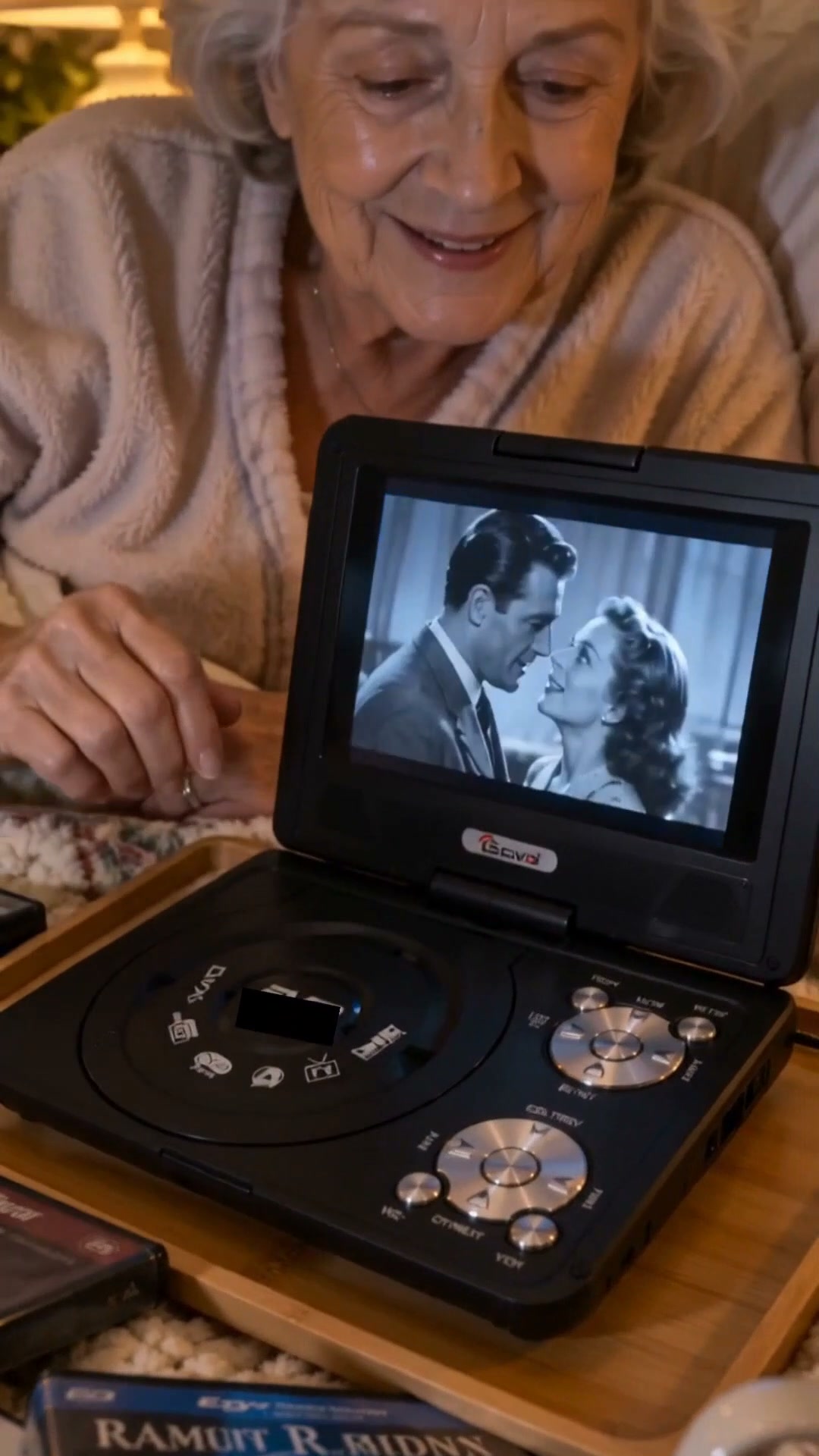 7.8-Inch Portable DVD/EVD Player with Game Function