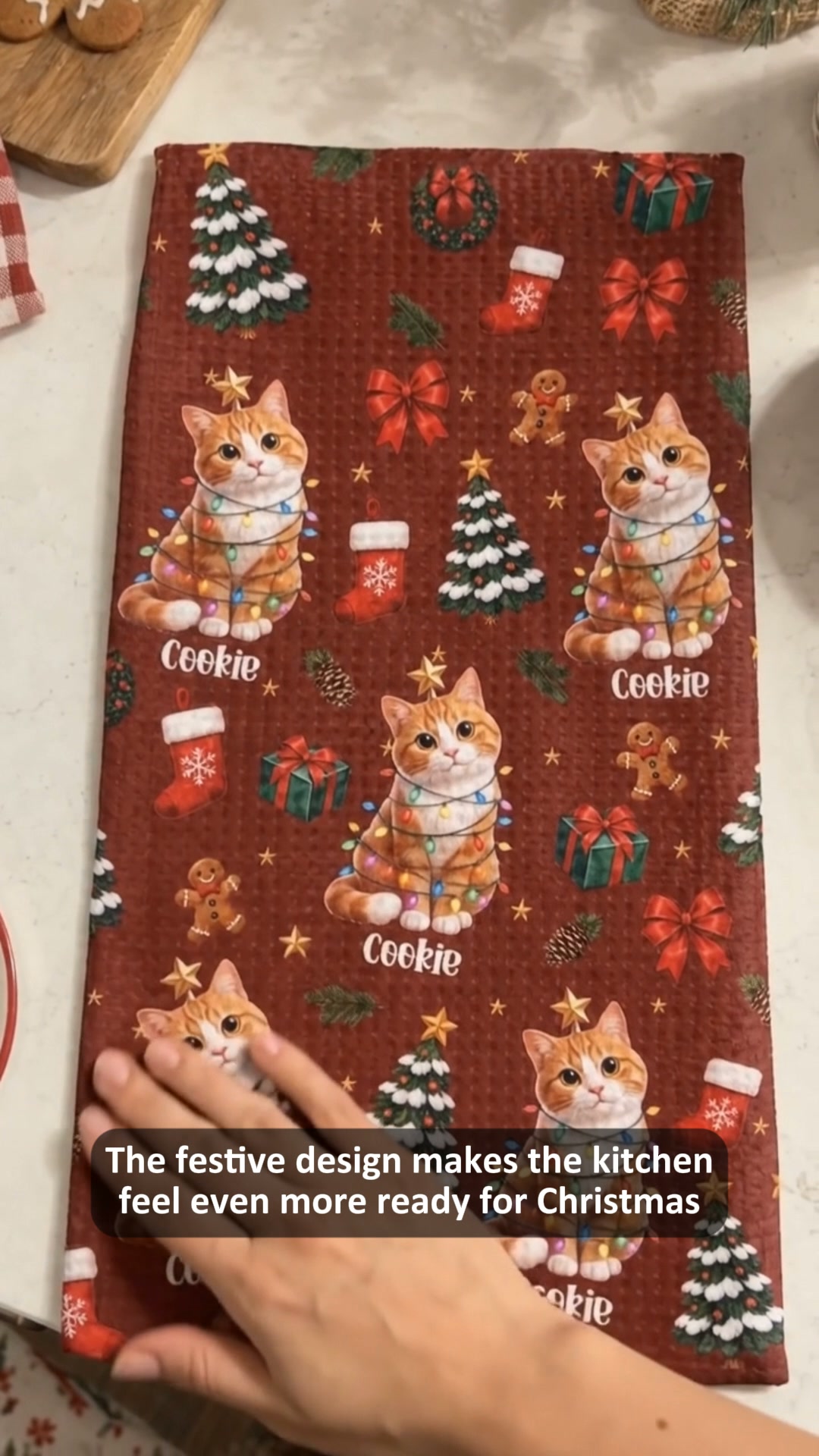 Christmas Gift For Pet Mom - Kitchen Towel