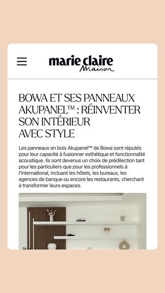 Akupanel™ | Panneau bois