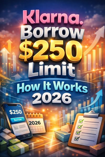 Klarna Borrow $250 Limit How It Works 2026